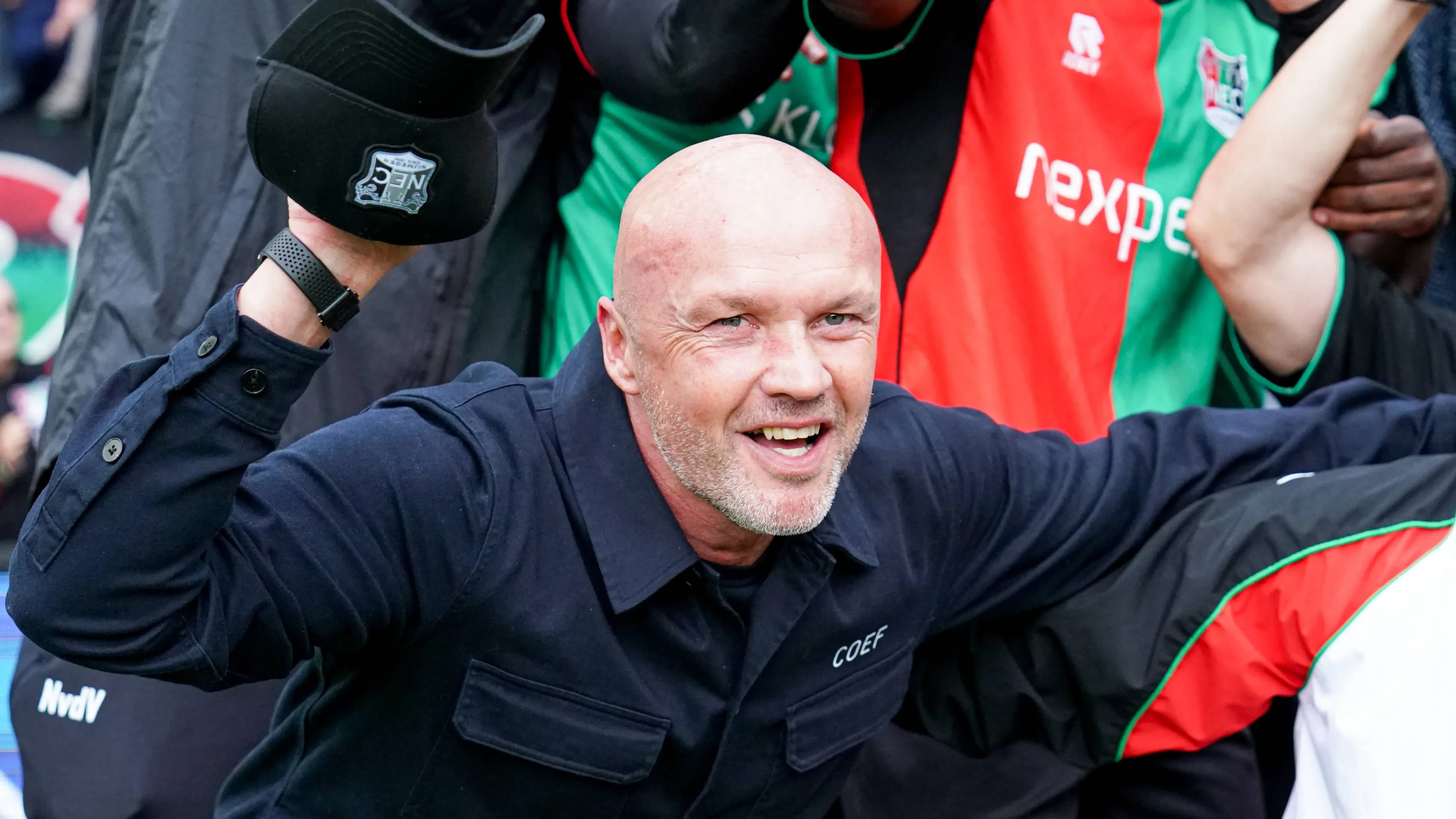 Dick Schreuder wint Rinus Michels Award na historisch seizoen met N.E.C.