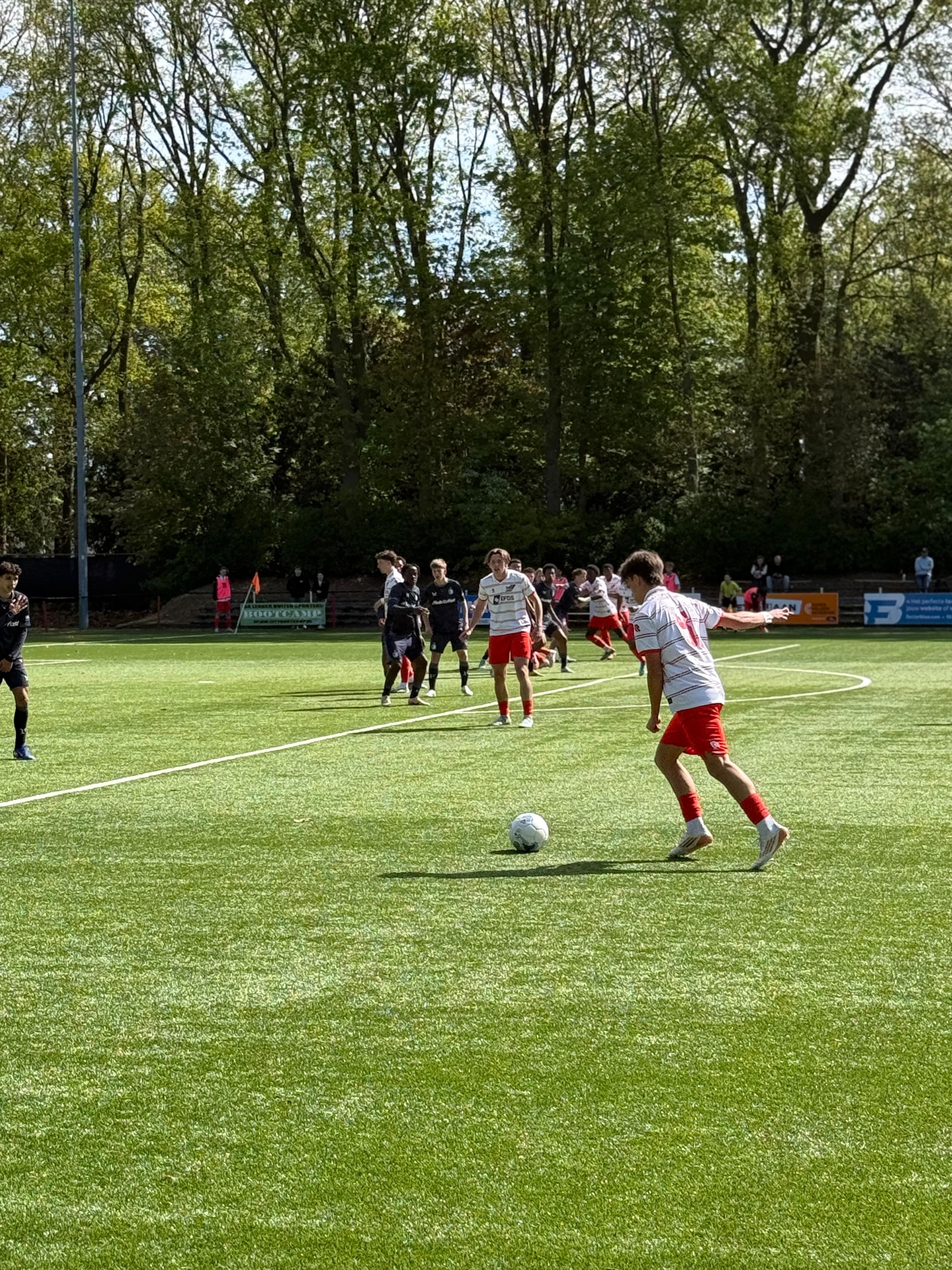 Jeremy van Haalen rammelt nadrukkelijk aan de poorten van De Goffert